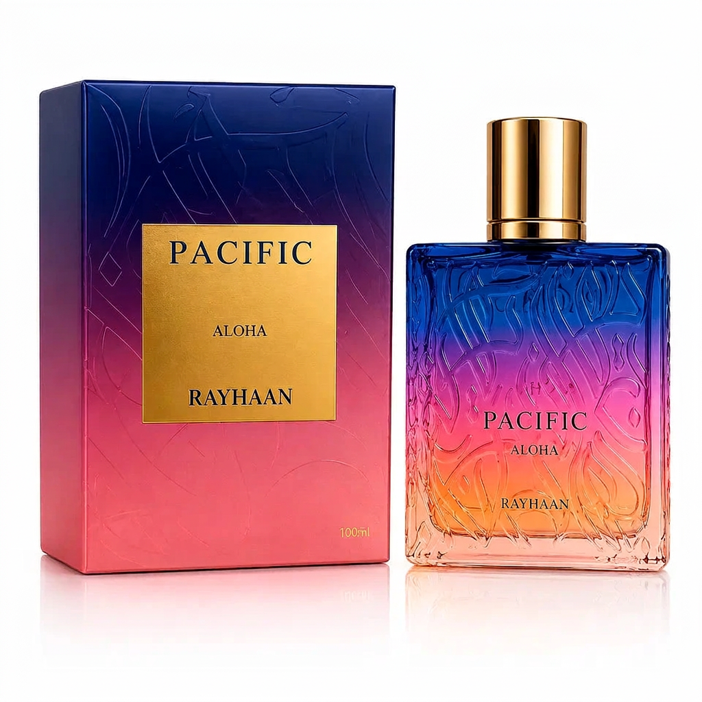 Rayhaan Pacific Aloha Eau de Parfum 100 ml con caja