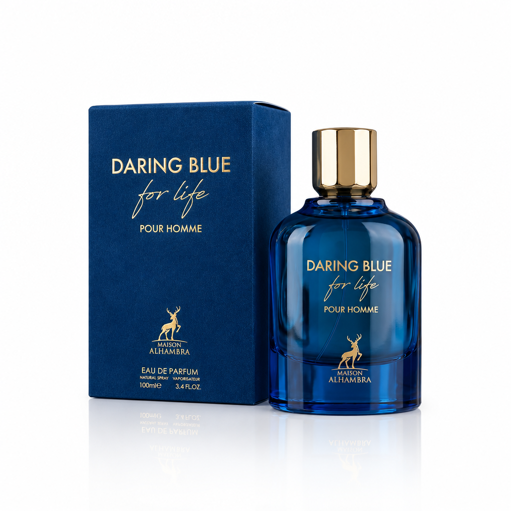 Maison Alhambra Daring Blue For Life Eau de Parfum 100 ml con caja