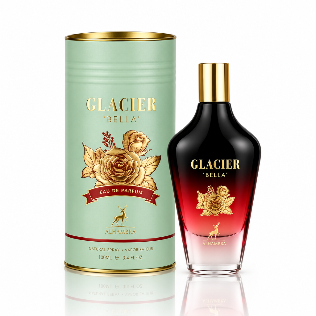 Maison Alhambra Glacier Bella Eau de Parfum 100 ml con caja