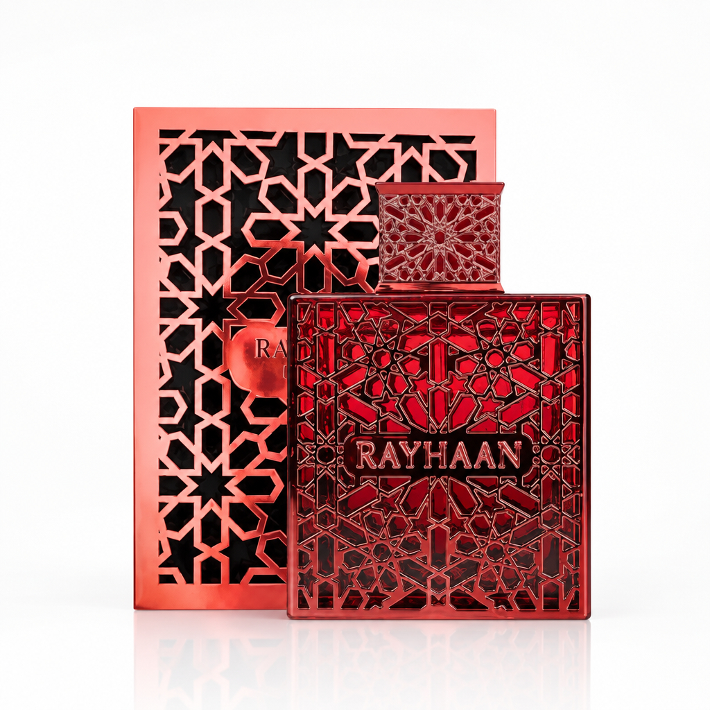 Rayhaan Crimson Eau de Parfum 100 ml con caja